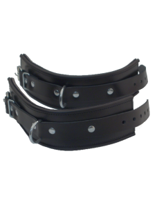 Leder-Fu&szlig;gelenk-Manschetten